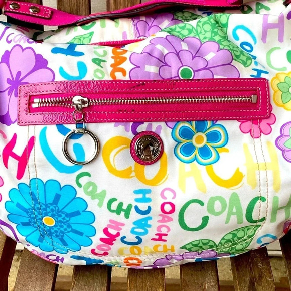 Coach Daisy Canvas Hobo Bag - Picture 4 of 10